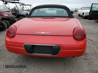 2003 Ford Thunderbird Deluxe z VIN 1FAHP60A43Y111849, wystawiony jako Copart lot #76742564 z przebiegiem Nie podano mil oraz Szkoda całkowita • Salvage title. Historia ofert i sprzedaży dostępna na DreamBid. Obrazek 6.
