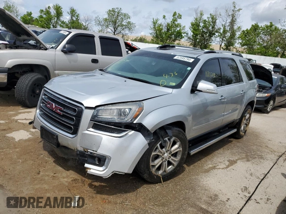 2014 GMC Acadia SLT z VIN 1GKKVRKDXEJ357660, wystawiony jako Copart lot #52595794 z przebiegiem 180 509 mil mil oraz Szkoda całkowita • Salvage title. Historia ofert i sprzedaży dostępna na DreamBid. Obrazek 1.