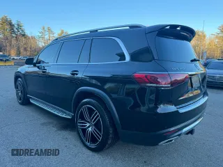 2020 Mercedes-Benz GLS 450 with VIN 4JGFF5KE3LA261115, listed as a Copart auction lot 43869084 with 64,682 mi miles and . Bid and sale history available at DreamBid. Image 3.