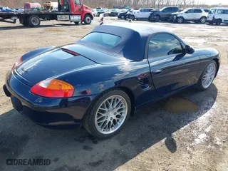 2001 Porsche Boxster with VIN WP0CA29861S620159, listed as a IAAI auction lot 41868701 with 38,776 mi miles. Bid and sale history available at carsss.com. Image 4.