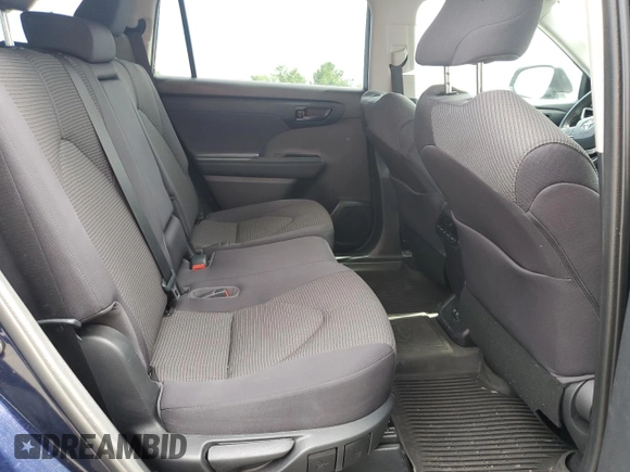 2021 Toyota Highlander L with VIN 5TDBZRBH9MS552153, listed as a Copart auction lot 65512635 with 20,153 mi miles and Salvage title. Bid and sale history available at DreamBid. Image 11.