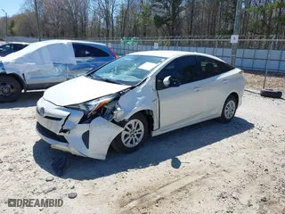 2018 Toyota Prius Two with VIN JTDKBRFU8J3070976, listed as a IAAI auction lot 41850168 with 82,662 mi miles. Bid and sale history available at carsss.com. Image 18.