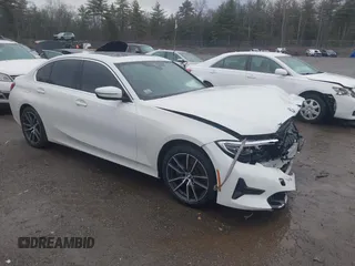 2020 BMW 3 Series 330i xDrive with VIN 3MW5R7J00L8B10220, listed as a IAAI auction lot 41943149 with 84,394 mi miles and . Bid and sale history available at DreamBid. Image 1.