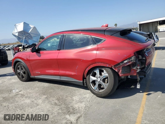 2021 Ford Mustang Mach-E Select with VIN 3FMTK1SS9MMA59428, listed as a Copart auction lot 58368865 with 46,718 mi miles and Salvage title. Bid and sale history available at DreamBid. Image 2.