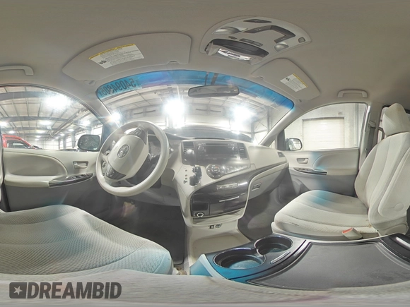 2014 Toyota Sienna LE AAS z VIN 5TDKK3DC0ES432309, wystawiony jako Copart lot #54094805 z przebiegiem 139 342 mil mil oraz Szkoda całkowita • Salvage title. Historia ofert i sprzedaży dostępna na DreamBid. Obrazek 15.