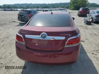 2010 Buick LaCrosse CXL with VIN 1G4GC5EG3AF157993, listed as a Copart auction lot 62546765 with 163,961 mi miles and Clean title. Bid and sale history available at DreamBid. Image 6.