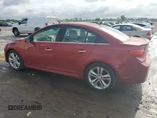 2011 Chevrolet Cruze LTZ with VIN 1G1PH5S91B7235560, listed as a Copart auction lot 54618745 with 238,231 mi miles and Clean Title. Bid and sale history available at DreamBid. Image 2.