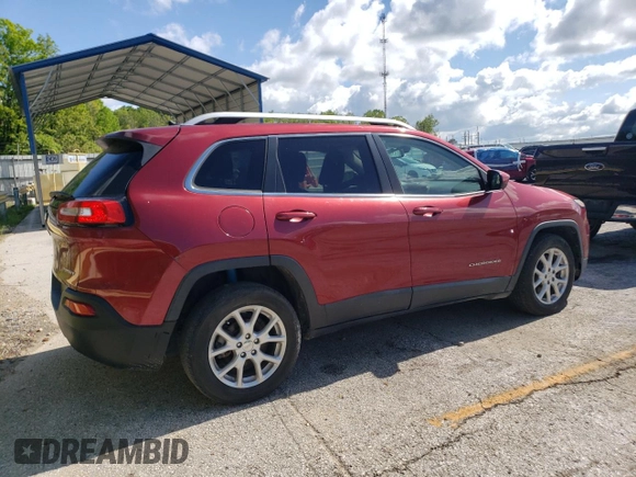 2015 Jeep Cherokee Latitude with VIN 1C4PJLCB9FW627800, listed as a Copart auction lot 56161195 with 213,821 mi miles and Clean Title. Bid and sale history available at DreamBid. Image 3.