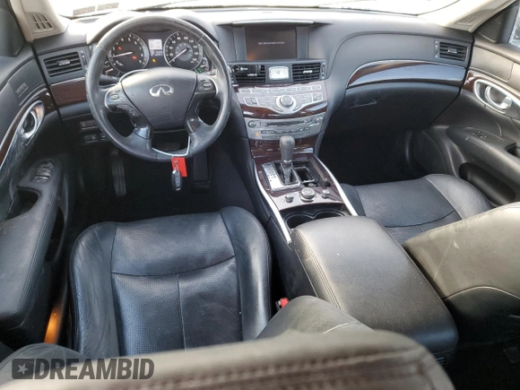 2011 Infiniti M with VIN JN1BY1AR7BM372583, listed as a Copart auction lot 89374015 with 192,995 mi miles and Salvage Title. Bid and sale history available at carsss.com. Image 8.