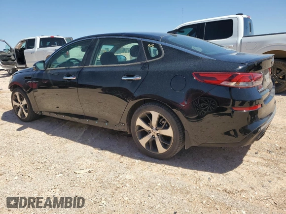 2020 Kia Optima LX with VIN 5XXGT4L34LG435674, listed as a Copart auction lot 56053795 with 98,494 mi miles and Salvage title. Bid and sale history available at DreamBid. Image 2.