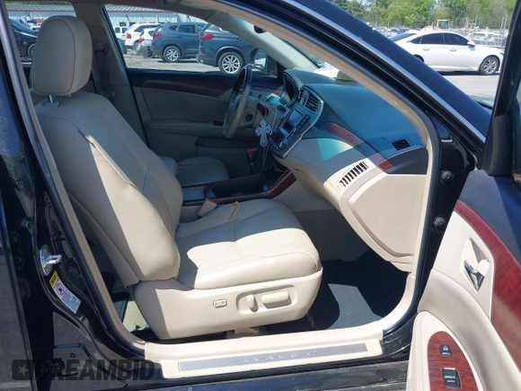 2011 Toyota Avalon with VIN 4T1BK3DB2BU404537, listed as a IAAI auction lot 41989468 with 180,403 mi miles and . Bid and sale history available at carsss.com. Image 5.