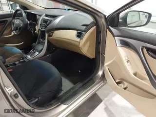 2013 Hyundai Elantra Limited with VIN 5NPDH4AEXDH394675, listed as a IAAI auction lot 41831946 with 230,384 mi miles. Bid and sale history available at carsss.com. Image 5.