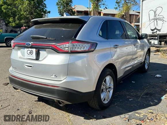 2015 Ford Edge SEL with VIN 2FMTK4J91FBC04062, listed as a Copart auction lot 80933404 with 122,223 mi miles and Clean Title. Bid and sale history available at carsss.com. Image 4.