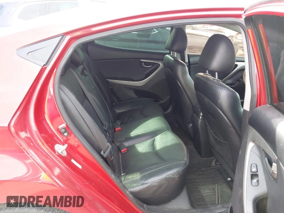 2013 Hyundai Elantra GLS z VIN KMHDH4AE5DU865858, wystawiony jako IAAI lot #41204904 z przebiegiem 79 821 mil mil oraz . Historia ofert i sprzedaży dostępna na DreamBid. Obrazek 8.
