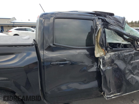 2024 Chevrolet Colorado 4WD Z71 with VIN 1GCPTDEK5R1118964, listed as a Copart auction lot 82744504 with 11,090 mi miles and Salvage Title. Bid and sale history available at carsss.com. Image 10.