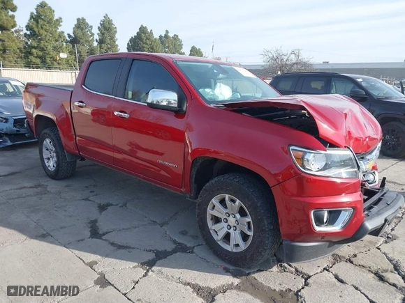 2016 Chevrolet Colorado 4WD LT with VIN 1GCGTCE35G1394786, listed as a IAAI auction lot 41831299 with 87,576 mi miles. Bid and sale history available at carsss.com. Image 1.