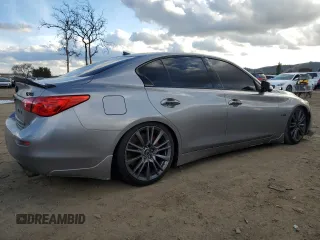 2017 Infiniti Q50 Red Sport 400 z VIN JN1FV7AP7HM850957, wystawiony jako Copart lot #46323425 z przebiegiem 98 204 mil mil oraz Szkoda całkowita • Salvage title. Historia ofert i sprzedaży dostępna na DreamBid. Obrazek 3.