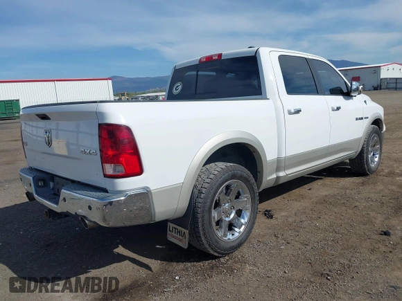 2010 Dodge 1500 SLT with VIN 1D7RV1CT8AS110083, listed as a IAAI auction lot 42213775 with 127,044 mi miles and . Bid and sale history available at carsss.com. Image 4.