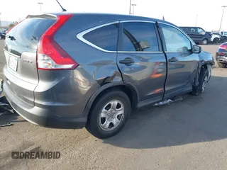 2014 Honda CR-V LX with VIN 2HKRM4H35EH708515, listed as a IAAI auction lot 41610244 with Not Provided miles. Bid and sale history available at carsss.com. Image 4.
