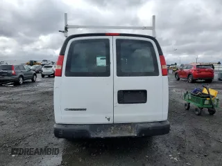 2008 Chevrolet Express Cargo with VIN 1GCFG15X381122844, listed as a Copart auction lot 48743495 with 215,815 mi miles and Clean title. Bid and sale history available at DreamBid. Image 6.