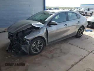 2024 Kia Forte LXS with VIN 3KPF24AD9RE723959, listed as a Copart auction lot 51312125 with 45,508 mi miles and Salvage Title. Bid and sale history available at carsss.com. Image 1.