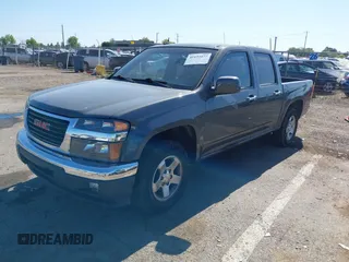 2012 GMC Canyon SLE1 with VIN 1GTD5MF96C8147588, listed as a IAAI auction lot 42152477 with 180,380 mi miles and . Bid and sale history available at carsss.com. Image 2.