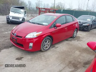 2010 Toyota Prius II with VIN JTDKN3DU4A0215973, listed as a IAAI auction lot 42005259 with 167,088 mi miles. Bid and sale history available at carsss.com. Image 2.