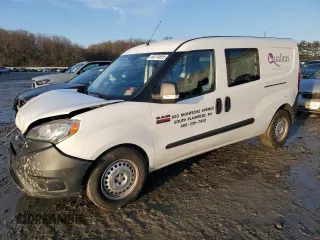 2018 Ram ProMaster City Cargo Van Tradesman with VIN ZFBERFAB9J6K13822, listed as a Copart auction lot 44374005 with 174,299 mi miles and Salvage Title. Bid and sale history available at carsss.com. Image 1.