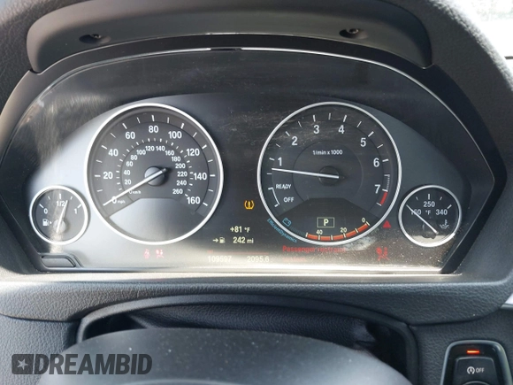 2015 BMW 3 Series 328i с VIN WBA3A5G51FNS84997, выставлен на аукционе IAAI как лот 42223796 с пробегом 109 597 миль миль и . История ставок и продаж доступна на DreamBid. Изображение 7.