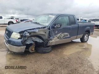 2006 Ford F-150 STX with VIN 1FTRX12W36NA04274, listed as a Copart auction lot 56110885 with 174,860 mi miles and Salvage title. Bid and sale history available at DreamBid. Image 1.