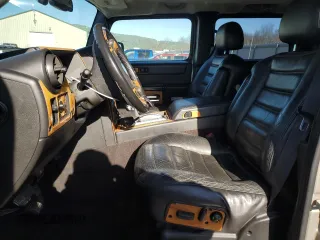 2005 Hummer H2 SUV with VIN 5GRGN23U55H128736, listed as a Copart auction lot 41780105 with 185,193 mi miles and Salvage Title. Bid and sale history available at carsss.com. Image 7.