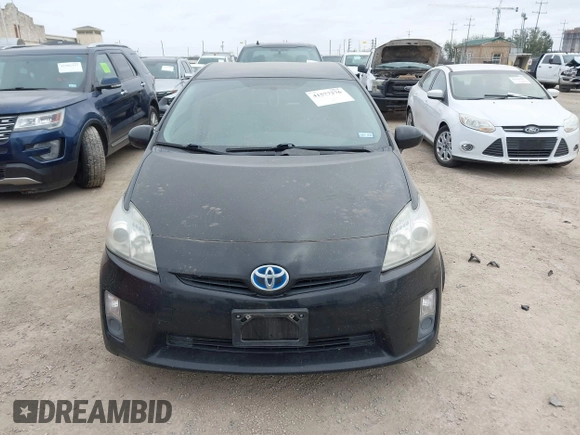2011 Toyota Prius I with VIN JTDKN3DU4B5305208, listed as a IAAI auction lot 41577276 with 168,473 mi miles. Bid and sale history available at carsss.com. Image 12.