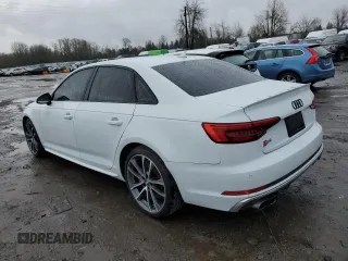 2018 Audi S4 Premium Plus with VIN WAUB4AF49JA002402, listed as a Copart auction lot 42456084 with 80,779 mi miles. Bid and sale history available at carsss.com. Image 2.