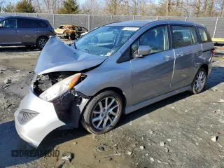 2012 Mazda Mazda5 Grand Touring with VIN JM1CW2DL8C0141477, listed as a Copart auction lot 45292935 with 134,135 mi miles and Salvage Title. Bid and sale history available at carsss.com. Image 1.