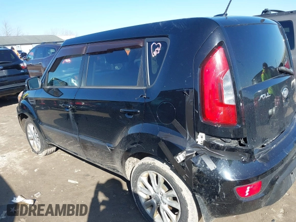 2012 Kia Soul + with VIN KNDJT2A60C7399403, listed as a IAAI auction lot 41820476 with 106,045 mi miles. Bid and sale history available at carsss.com. Image 14.