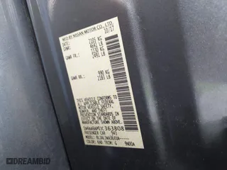 2018 Nissan Maxima SL with VIN 1N4AA6AP0JC363808, listed as a IAAI auction lot 41231430 with 142,955 mi miles. Bid and sale history available at carsss.com. Image 9.