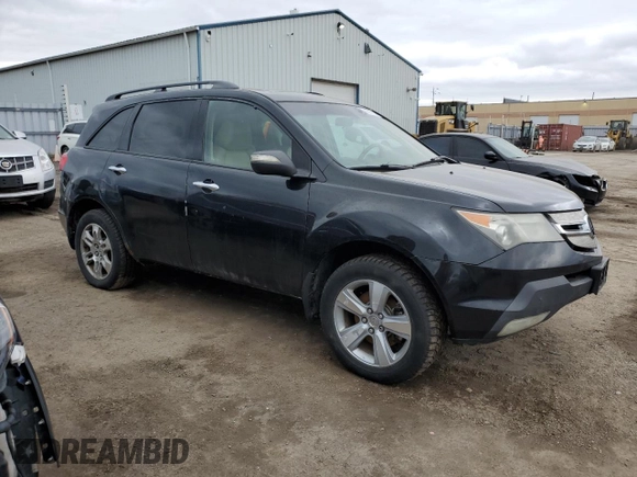 2007 Acura MDX with VIN 2HNYD28267H512547, listed as a Copart auction lot 48943215 with 251,658 mi miles and Clean Title. Bid and sale history available at DreamBid. Image 4.