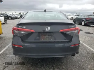 2022 Honda Civic Sedan Sport with VIN 2HGFE2F51NH506077, listed as a Copart auction lot 48823685 with 94,797 mi miles and Salvage Title. Bid and sale history available at carsss.com. Image 6.