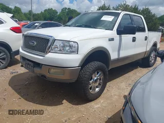 2004 Ford F-150 XLT with VIN 1FTPW145X4KC62501, listed as a IAAI auction lot 42252347 with 230,973 mi miles and . Bid and sale history available at DreamBid. Image 17.