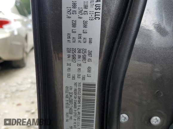 2020 Jeep Compass Latitude с VIN 3C4NJDBB7LT148338, выставлен на аукционе Copart как лот 63296655 с пробегом 58 470 миль миль и На запчасти • Non repairable. История ставок и продаж доступна на DreamBid. Изображение 13.