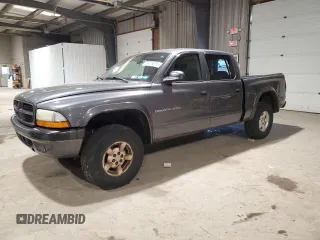 2002 Dodge Dakota Sport with VIN 1B7HG38N02S587775, listed as a Copart auction lot 53423675 with 188,900 mi miles and Salvage Title. Bid and sale history available at carsss.com. Image 1.