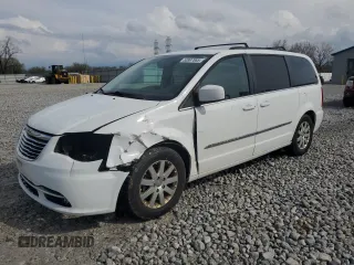 2014 Chrysler Town & Country Touring with VIN 2C4RC1BG3ER324409, listed as a Copart auction lot 53997885 with 197,620 mi miles and Salvage Title. Bid and sale history available at carsss.com. Image 1.
