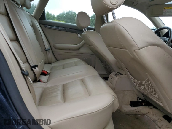 2005 Audi A4 1.8T SE with VIN WAULC68E25A078995, listed as a Copart auction lot 71750644 with 175,534 mi miles and Clean Title. Bid and sale history available at carsss.com. Image 10.
