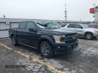 2020 Ford F-150 XL with VIN 1FTEW1C49LFA33220, listed as a IAAI auction lot 42330895 with 92,614 mi miles and . Bid and sale history available at DreamBid. Image 1.