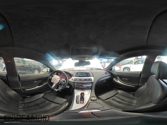 2015 BMW 6 Series 650i xDrive with VIN WBA6B4C54FD761440, listed as a Copart auction lot 45851515 with 64,060 mi miles and Salvage Title. Bid and sale history available at DreamBid. Image 12.