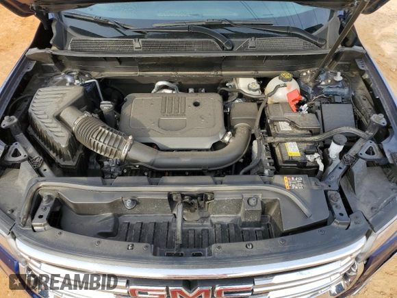 2023 GMC Acadia SLT with VIN 1GKKNML4XPZ115277, listed as a Copart auction lot 42260415 with 27,245 mi miles and Salvage Title. Bid and sale history available at DreamBid. Image 12.