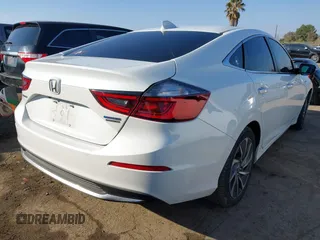 2022 Honda Insight Touring with VIN 19XZE4F95NE017767, listed as a IAAI auction lot 41450899 with 28,015 mi miles and . Bid and sale history available at carsss.com. Image 4.