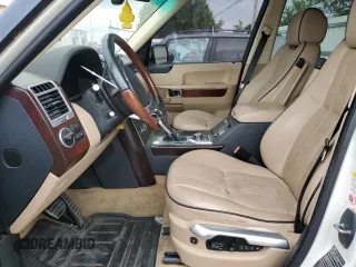 2010 Land Rover Range Rover SC with VIN SALMF1E48AA312377, listed as a Copart auction lot 58079295 with 155,103 mi miles and Salvage title. Bid and sale history available at DreamBid. Image 7.