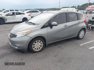 2014 Nissan Note S Plus z VIN 3N1CE2CPXEL402849, wystawiony jako IAAI lot #42663462 z przebiegiem 147 216 mil mil oraz . Historia ofert i sprzedaży dostępna na DreamBid. Obrazek 2.