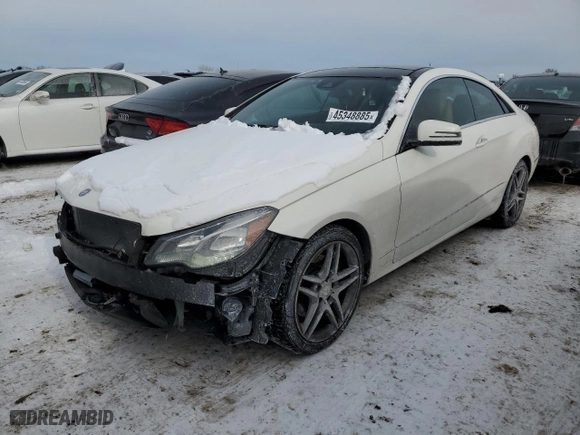 2015 Mercedes-Benz E-Class E 400 with VIN WDDKJ6HB7FF305277, listed as a Copart auction lot 45348885 with 135,896 mi miles and Salvage Title. Bid and sale history available at carsss.com. Image 1.